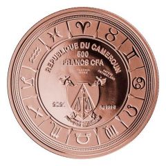 500 Francs Capricorn, rose gold