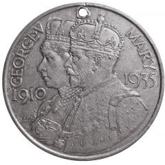 Medal - George V Silver Jubilee, Borough of Chatham