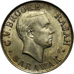 20 Cents - Charles V. Brooke Rajah