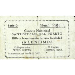 10 Céntimos Santisteban del Puerto