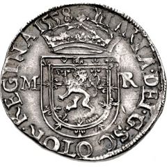 1 Testoon - Mary I 1st Period, Type IIIb