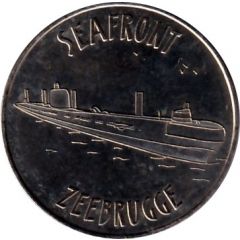 Belgian Heritage Collectors Coin - Zeebrugge Seafront