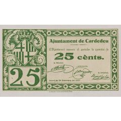 25 Céntimos Cardedeu