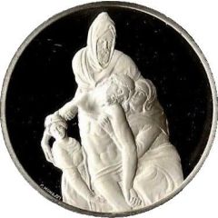 Medal - The Genius of Michelangelo Pieta of Florence