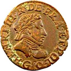 Double Tournois - Henri III Poitiers mint