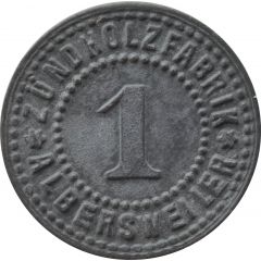 1 Pfennig - Albersweiler Zündholzfabrik