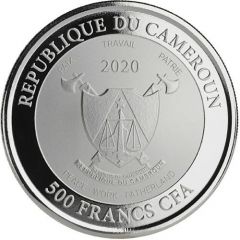 500 Francs Mandrill, coloured