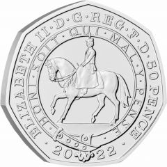 50 Pence - Elizabeth II Platinum Jubilee