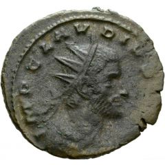 Antoninianus - Claudius II Gothicus FORTVNA RED, Fortuna