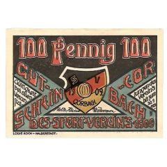 100 Pfennig Sport-Verein 09