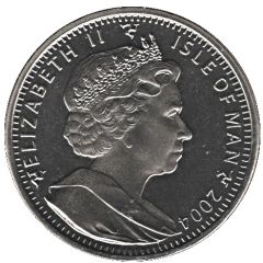 1 Crown - Elizabeth II Euro 2004 Portugal - Soccer Ball