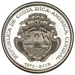 2 Colones Central Bank