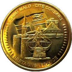 Gravotech Collection Europeenne Médaille Souvenir Saint Malo