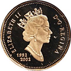 1 Dollar - Elizabeth II Golden Jubilee