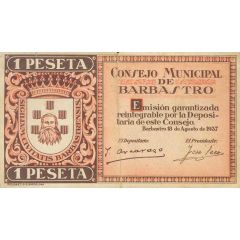 1 Peseta Barbastro