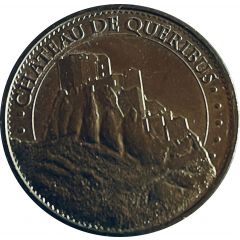 Jeton touristique - Monnaie de Paris - Chateau de Quéribus