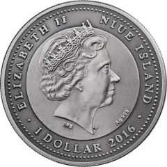 1 Dollar - Elizabeth II Attendant Angel