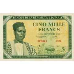 5000 Francs