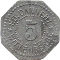 5 Pfennig - Wittenberge Ed Dannehl