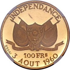 100 Francs Independence, essai