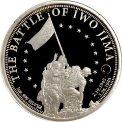 1 Ounce - Bradford Exchange The Battle of Iwo Jima