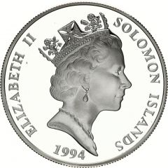 10 Dollars - Elizabeth II Sailing Ship ``Swallow``