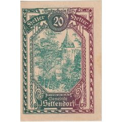 20 Heller Sittendorf