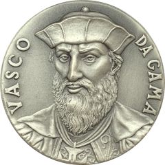 Medal - Famous Explorer`s and their ship`s Vasco Da Gama `San Gabriel`