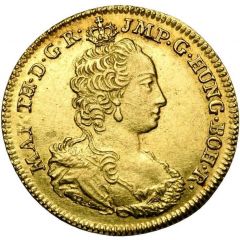 1 Souverain - Maria Theresa Large flan