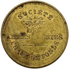 United Arms Society of La Chaux-de-Fonds counterstamped cross