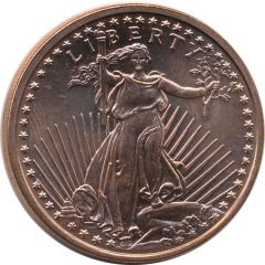 1 oz Copper Standing Liberty