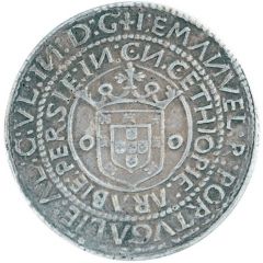 1/2 Português - Manuel I Lisboa mint