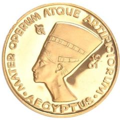 1 Ducat - Aureus Magnus Egypt, Nefertiti, Type 2