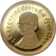 5000 Baht - Rama IX Conservation