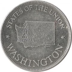 Token - Shell’s States of the Union Coin Game, Version 1 Washington