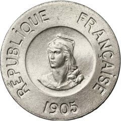 10 centimes Epreuve en Nickel de Dubois