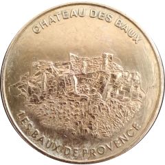 Monnaie de Paris Tourist Token - Les Baux-de-Provence Château des Baux