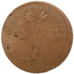 1 Baiocco - Pius VI Lily