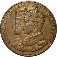 Medal - George VI and Elizabeth Coronation 1937