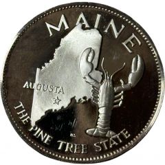 Medal - States of the Union Maine