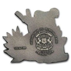 1000 Francs CFA The Koala - Irregular