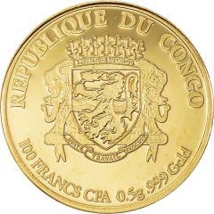 100 Francs CFA Celebrating Football