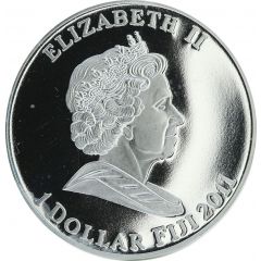 1 Dollar - Elizabeth II Saturn