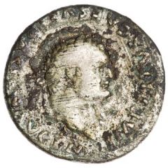Denarius - Titus TR P VIIII IMP XV COS VII P P