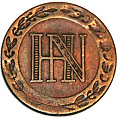 5 Centimes - Jérôme Bonaparte