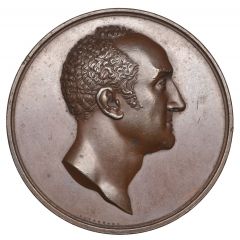 Medal - George IV William Wellesley-Pole, bronze