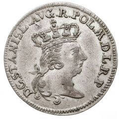 Szóstak toruński - Stanisław August Poniatowski Toruń mint