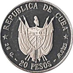 20 Peso Ignacio Agramonte