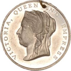 Medal - Victoria Diamond Jubilee, Windsor, white metal
