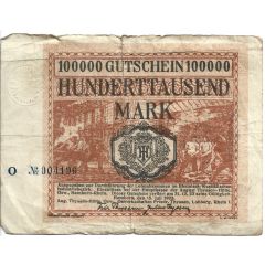 100 000 Mark August-Thyssen-Hütte